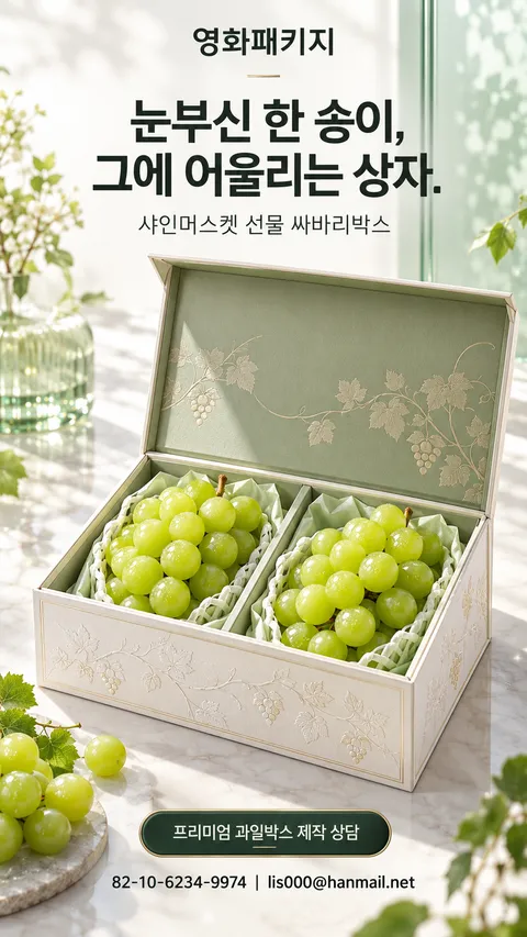 샤인머스캣 선물 박스